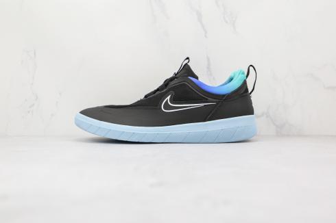 Nike SB Nyjah Δωρεάν 2 Μπλε Μαύρα Λευκά Παπούτσια BV2078-300
