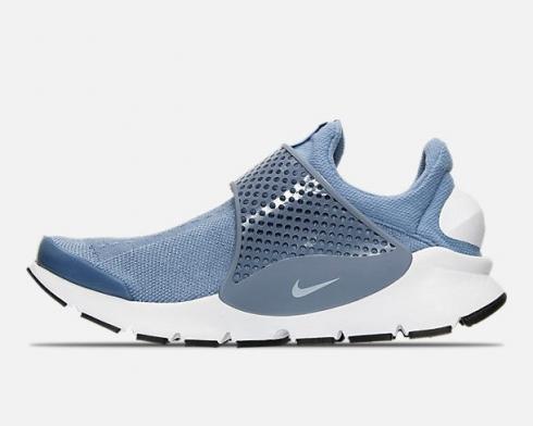 Womens Nike Sock Dart Work Blue White Black Womens Shoes 848475-402