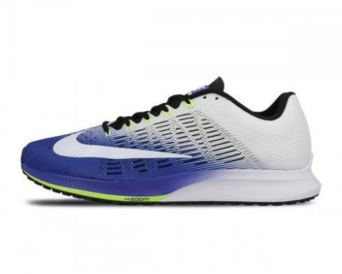 Nike Air Zoom Elite 9 Blue White Volt Mens Running Shoes 863769-400