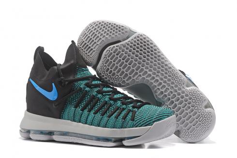 Мужские баскетбольные кроссовки Nike Zoom KD IX 9 EP сине-черные