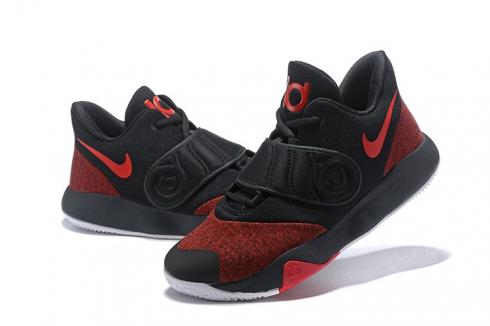 Nike KD Trey 5 VI มหาวิทยาลัยสีดำสีแดงสีขาว AA7067 006