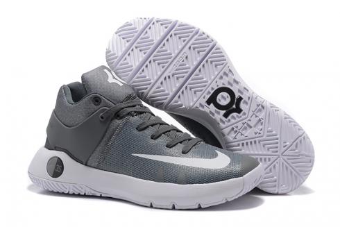 Nike Zoom KD Trey 5 IV Wolf Grey White รองเท้าบาสเก็ตบอลผู้ชาย 844571-011