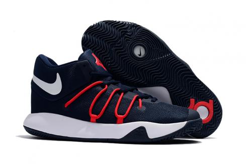 Nike Zoom KD Trey VI 6 diepblauw rood heren basketbalschoenen