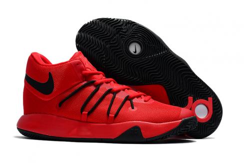 Мужские баскетбольные кроссовки Nike Zoom KD Trey VI 6 красные черные