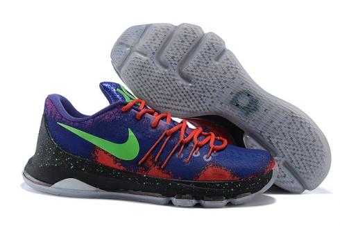 Nike KD 8 VIII iD Kevin Durant Men Basketball Shoes Purple Blue Green 818303 Kat glitter panel boots 992 KD VIII EP StclaircomoShops