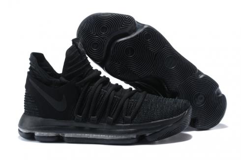 Nike Zoom KD X 10 Heren Basketbalschoenen Zwart Gloednieuw