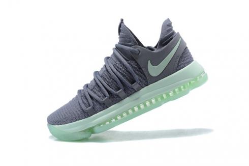 Giày bóng rổ nam Nike KD 10 Igloo Cool Grey Igloo White 897816 002