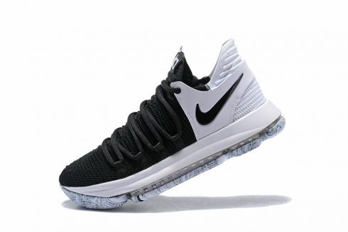 Nike KD 10 黑白男士籃球鞋 897815 008