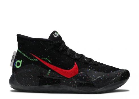 Nike Enspire X Kd 12 Noir Vert Gym Rouge Électrique CW6413-001