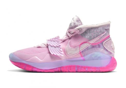Nike Zoom KD 12 EP Aunt Pearl Pink Multi-Color Shoes CT2744-900