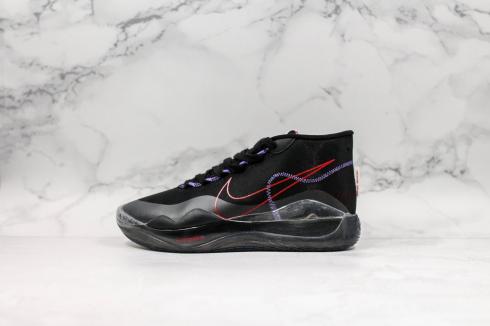 Nike Zoom KD 12 EP Black Gym Red Kevin Durant Basketbalové topánky AR4230-506