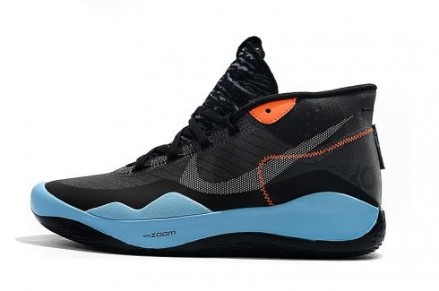Nike Zoom KD 12 EP Noir Jade Orange Kevin Durant Chaussures de basket-ball AR4230-038