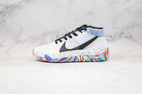 Forvirre tunnel forfader Nike Kevin Durant KD13 EP Home Shoes White Black Multi Color CI9949 -  BioenergylistsShops - 100 - copy sneaker actu
