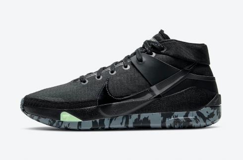 Nike Zoom KD 13 迷彩鞋底黑色金屬深灰色冷灰色 CI9949-006