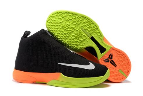 Nike Zoom Kobe Icon Jacquard Men Casual Shoes Black Orange Green 818583