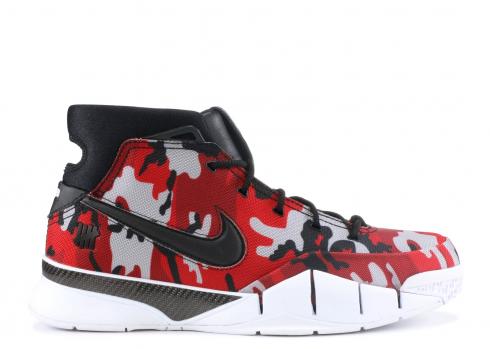 Kobe 1 Protro Undefeated Red Camo Santa Monica Color Multi Black BV1207-900