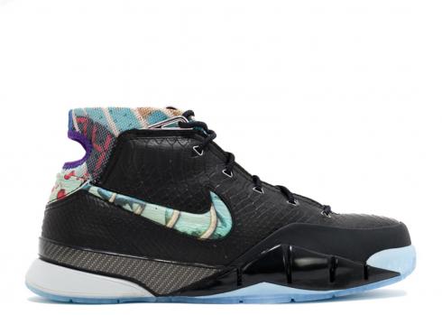 Zoom Kobe 1 Prelude Prelude 1 Color Wolf Multi Black Grey 640221-001
