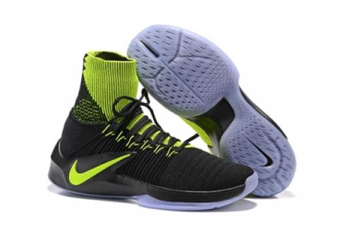 Nike Zoom Kobe Elite High Men Shoes รองเท้าผ้าใบบาสเก็ตบอลสีดำสีเขียวสดใส