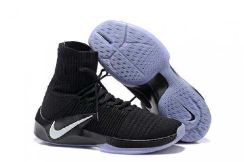 Nike Zoom Kobe Elite High Hombres Zapatos Zapatilla De Baloncesto Pure Negro Blanco