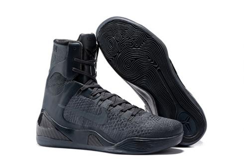 Sepatu Basket Pria Nike Zoom Kobe 9 IX Elite High Charcoal Grey 678301