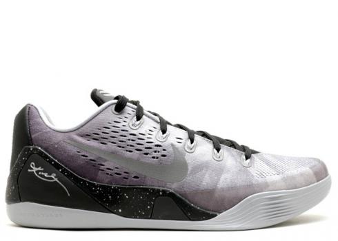 Nike Kobe 9 Em Premium שחור מתכתי כסף 652908-001