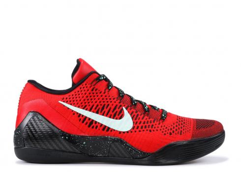 Nike Kobe IX 9 Elite Low Üniversite Kırmızı Flyknit Glow 639045-600