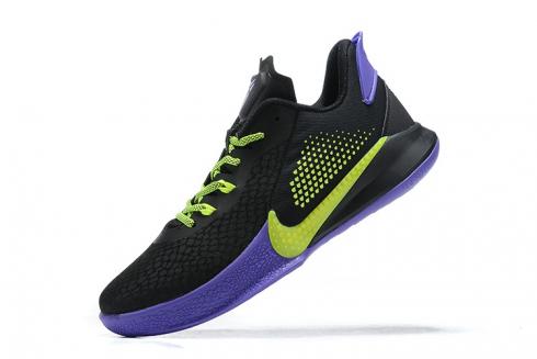 2020-as Nike Kobe Mamba Fury Lakers fekete lila zöld Kobe Bryant kosárlabdacipőt CK2087-083