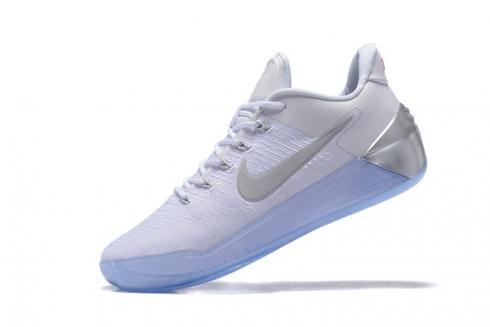 Nike Kobe AD Chrome Blanc Métallisé Argent 852425 110