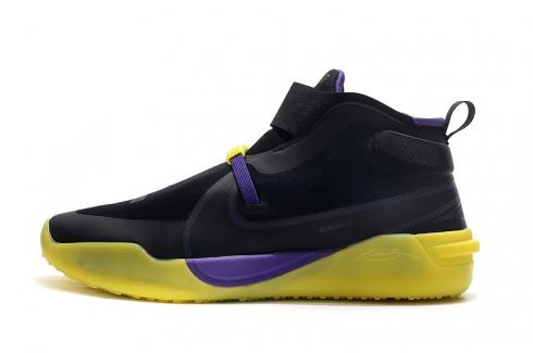 Nike科比 AD NXT FF 黑色紫色黃 FastFit 運動鞋 CD0458-058