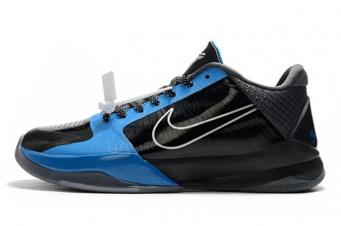Sepatu Basket Nike Zoom Kobe V 5 Protro The Dark Knight Blue Black Kobe Bryant 2020 386429-001