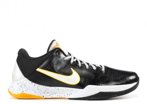 Nike Zoom Kobe 5 Del Sol Beyaz Siyah 386429-002,ayakkabı,spor ayakkabı