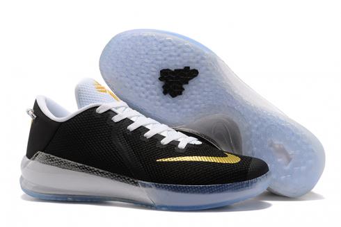 Nike Zoom Kobe Venomenon VI 6 Hombres Zapatos De Baloncesto Negro Oro