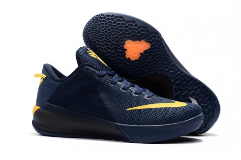 Nike Zoom Kobe Venomenon VI 6 Sepatu Basket Pria Spesial Biru Tua Kuning