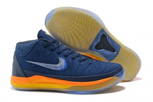 Nike Zoom Kobe XIII 13 AD Herren Basketballschuhe Tiefblau Orange 852425