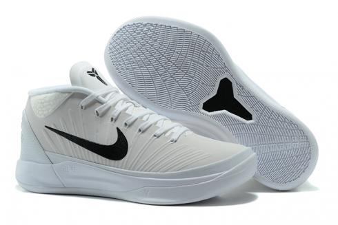Nike Zoom Kobe XIII 13 ZK 13 รองเท้าบาสเก็ตบอลผู้ชายสีขาวสีดำใหม่