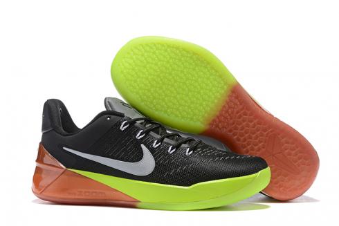 Nike Zoom Kobe AD EP รองเท้าผู้ชายสีดำสีเหลืองสีน้ำตาล