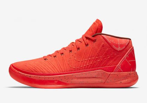 мужские баскетбольные кроссовки Nike Zoom Kobe AD Mid Detached, оранжевые, все 922482