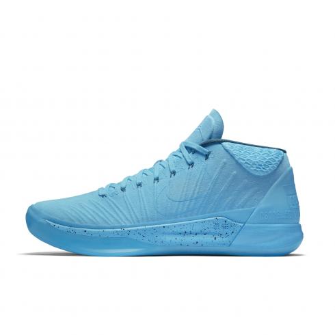 Nike Zoom Kobe AD Mid Sepatu Basket Pria Terpisah Biru Langit Semua 922482-400