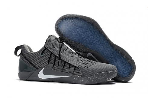 Giày bóng rổ nam Nike Zoom Kobe AD Elite xám đen