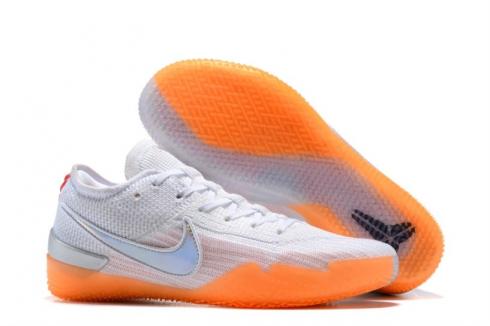 Nike Zoom Kobe AD NXT 360 React Bianche Arancioni AQ1087-100