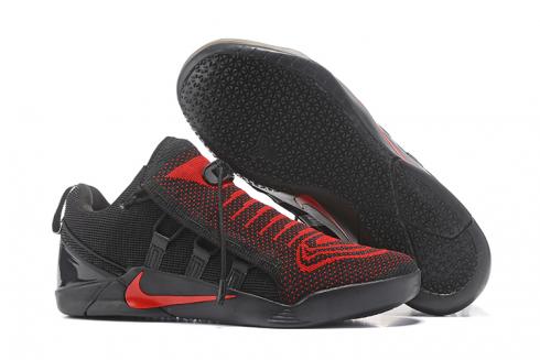 รองเท้าบาสเก็ตบอลผู้ชาย Nike Zoom Kobe XII AD NXT สีดำสีแดง 916832-006