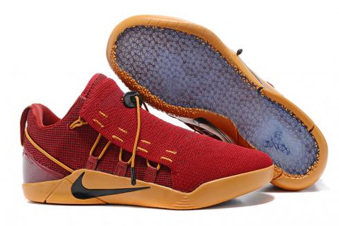 sepatu basket pria Nike Zoom Kobe XII AD NXT merah kuning 916832-676