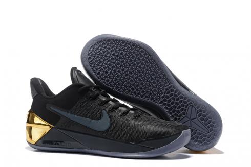 Nike Zoom Kobe 12 AD Black Gray Golden Men Basketball Shoes