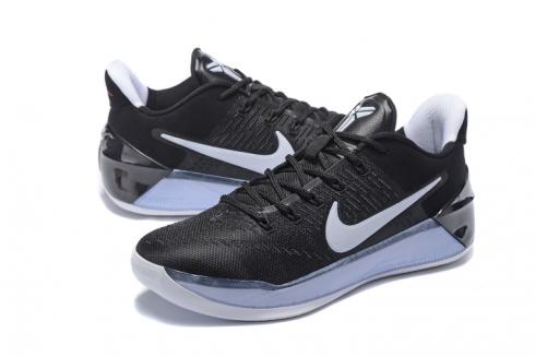 Nike Zoom Kobe 12 AD Black White Men Basketball Shoes - Kobe AD Shoes ...