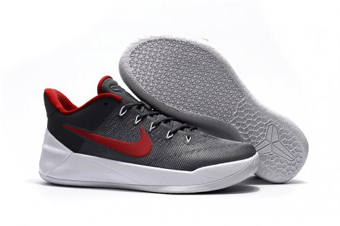 Nike Zoom Kobe 12 AD Preto Branco Vermelho Masculino Sapatos