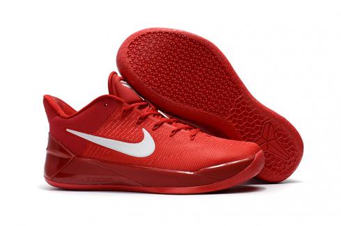 Nike Zoom Kobe 12 AD Białe Czerwone Męskie Buty