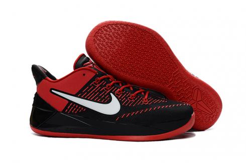 Buty Nike Zoom Kobe XII AD Czarne Czerwone Białe Męskie Buty Do Koszykówki 852425