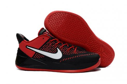 Sepatu Basket Pria Nike Zoom Kobe XII AD Hitam Putih Merah