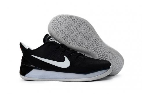 Nike Zoom Kobe XII AD Pure Black White Mænd Sko Basketball Sneakers 852425