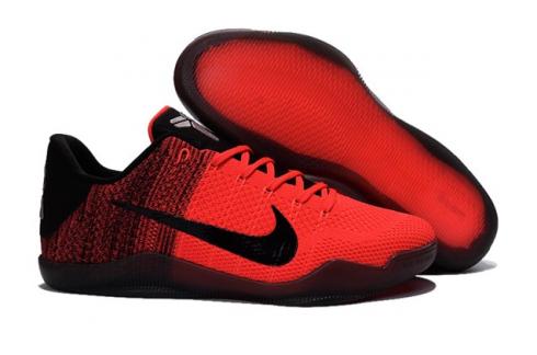 Nike科比 11 Elite 低筒全明星大學紅黑男子籃球鞋 822675